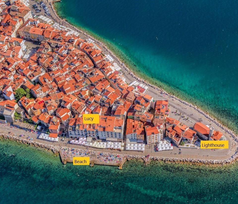 Lucy Apartment Piran-Punta Dış mekan fotoğraf